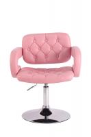 Lounger Dublin Kunstleder pink 