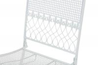 2er Set Gartenstühle Kiran weiß 