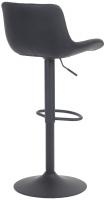 2er Set Barhocker Tover Kunstleder schwarz 
