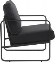 Lounger Manea Kunstleder schwarz Lounger Manea Kunstleder schwarz