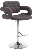 Barhocker Dublin STOFF dunkelgrau