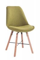 Besucherstuhl Laffont Stoff Natura grün