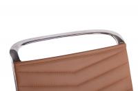 Bürostuhl Batley Kunstleder hellbraun Bürostuhl Batley Kunstleder hellbraun