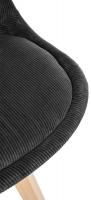 Stuhl Linares Cord anthrazit 
