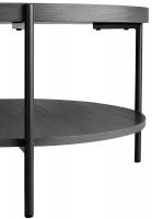 Couchtisch Corbitan 80 cm grau 