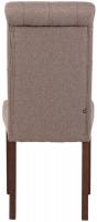 2er Set Esszimmerstühle Lisburn Stoff taupe 