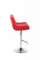 Barhocker Club Kunstleder rot 