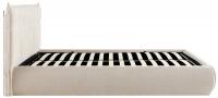 Bett Mirka 160x200 cm Stoff creme 