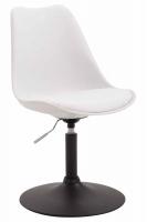 4er Set Esszimmerstühle Maverick B Kunststoff weiß 