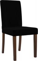 Esszimmerstuhl Ina Cord antik dunkel schwarz 