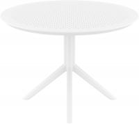 Tisch Sky rund 105 cm weiß 