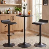 2er Bartisch Set Lumo schwarz 2er Bartisch Set Lumo schwarz