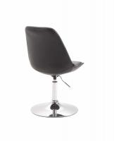 4er Set Esszimmerstühle Maverick C Kunstleder schwarz 