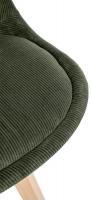 Stuhl Linares Cord grün 