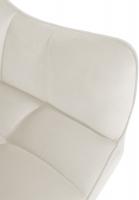 Esszimmerstuhl Swing Samt schwarz creme 