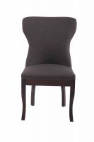 Stuhl Windsor Stoff dunkelgrau 