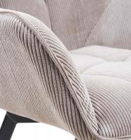 Esszimmerstuhl Jordi Cord braun 