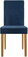 Esszimmerstuhl Ina Cord antik hell blau 