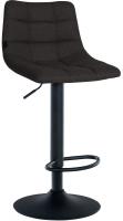 2er Set Barhocker Jerry Stoff schwarz schwarz 