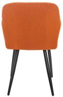 2er Set Esszimmerstuhl Shila Stoff orange 