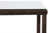 Tisch Alia 5mm  braun-meliert 