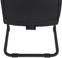 XL Besucherstuhl Anubis schwarz/schwarz 