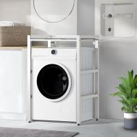 Waschmaschinenregal Gannet weiß