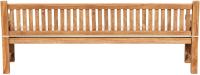 Teakbank Jackson mit Sitzkissen 240 cm + teak creme Teakbank Jackson mit Sitzkissen 240 cm + teak creme