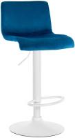 Barhocker Hover Samt W blau 