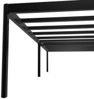 Metallbett Hamlin 200x100x41 cm schwarz 