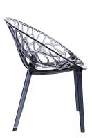 Stapelstuhl CRYSTAL grau 