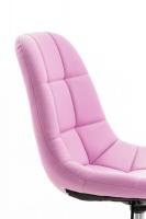 Bürostuhl Emil Kunstleder pink 