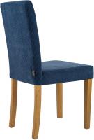 Esszimmerstuhl Ina Cord antik hell blau 