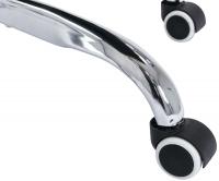 Bürostuhl Amadora Stoff schwarz 