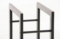 Kaminholzständer Keri 25x40x150 schwarz-matt 