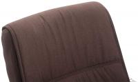 2er Set Freischwinger XXL Anubis Stoff braun 