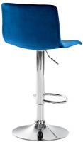 Barhocker Hover Samt C blau 