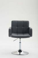 Lounger Los Angeles Kunstleder grau 
