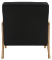Sessel Hibbing Stoff schwarz 