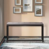 Sitzbank Barci B Kunstleder schwarz 