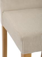 Esszimmerstuhl Ina Cord antik hell hellbraun 