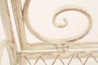 Gartenbank Tara antik-creme 