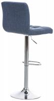 2er Set Barhocker Peru STOFF C blau 