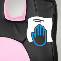 Kinder Bürostuhl Fun schwarz/pink 