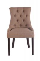 2er Set Esszimmerstuhl Aberdeen Stoff antik taupe 