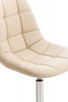 2er Set Stühle Emil Kunstleder creme 