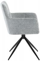 Esszimmerstuhl Jonah Stoff hellgrau 