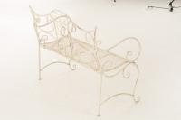 Gartenbank Tara antik-creme 