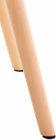 2er Set Stuhl Elda Stoff creme 