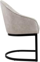 Esszimmerstuhl Jarik Vintage Samt creme 